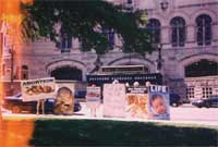 Saints storming the gates of the National Right to Life convention in St. Louis, MO, July 3rd